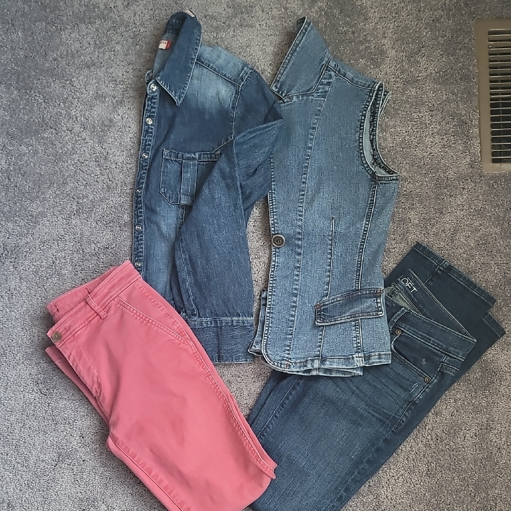 Bundle of Denim Top And Jean.